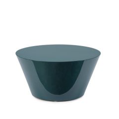 Bizzotto Otilia Τραπέζι Σαλονιού Mdf Πετρόλ Ø60x30