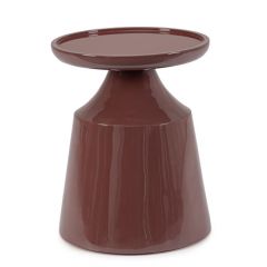 Bizzotto Otilia Βοηθητικό Τραπέζι Mdf Κεραμιδί Ø40x50