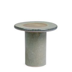 Bizzotto Baraki Βοηθητικό Τραπέζι Κεραμικό Πράσινο Ø40,5x35,5