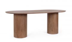 Bizzotto Orissa Τραπέζι Φαγητού Ξύλινο Mango Καφέ 200x90x76