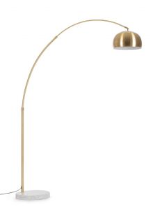 Bizzotto New Class Φωτιστικό Δαπέδου Μεταλλικό Χρυσό 200x45x230