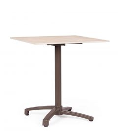Bizzotto Claret Τραπέζι Φαγητού Εξωτερικού Χώρου Καφέ 70x70x74