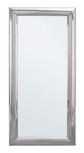 Bizzotto Koons Καθρέπτης Τοίχου Μεταλλικός Ασημί 90x5x190 Εκ.