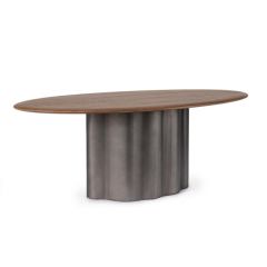 Bizzotto Rawling Τραπέζι Φαγητού Μεταλλικό/Ξύλινο Mango 200x100x76