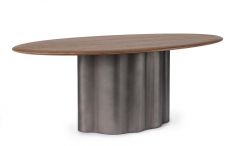 Bizzotto Rawling Τραπέζι Φαγητού Μεταλλικό/Ξύλινο Mango 200x100x76