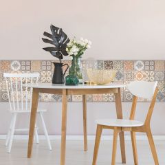 Ango Orange Azulejos Μαλακά Πλακάκια Προστασίας Τοίχων 54737