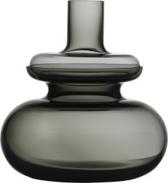 Zone Denmark Βάζο Γυάλινο Φ23x25 - Inu Smoked Grey