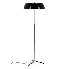 Bizzotto Simor Black Floor Lamp H140 Ø46x140h