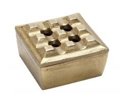 ESPIEL ΤΑΣΑΚΙ ΑΛΟΥΜΙΝΙΟΥ ΜΠΡΟΝΖΕ 8Χ8Χ4 ΚΩΔΙΚΟΣ: FLA213