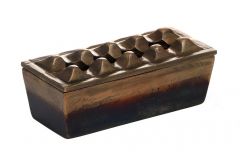 ESPIEL ΤΑΣΑΚΙ ΑΛΟΥΜΙΝΟΥ ΑΝΤΙΚΕ ΜΠΡΟΝΖΕ 18X7,5X6,5 ΚΩΔΙΚΟΣ: FLA221