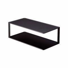 Yamazaki Βάση Οργάνωσης Για Σκεύη Σερβιρίσματος Μεταλλική Μαύρη Tower 30x15x10