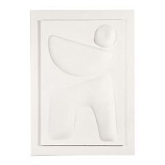 Bizzotto Texture Πίνακας Σε Καμβά Ξύλινος Κρεμ 100x140 Εκ.