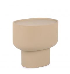 Bizzotto Alligator Βοηθητικό Τραπέζι Μεταλλικό Μπεζ 43x32x40