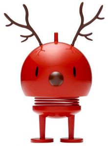 Hoptimist Reindeer Bumble Διακοσμητική Φιγούρα Abs Medium Red
