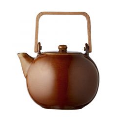 Bitz Τσαγιέρα Με Φίλτρο Stoneware 1200 ml - Gastro Amber