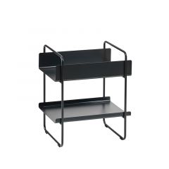 Zone Denmark Βοηθητικό Τραπέζι Μεταλλικό 48x35,6x55,7 - A-Console Table Black