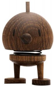 Hoptimist Bumble Διακοσμητική Φιγούρα Ξύλινη Small Smoked Oak
