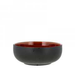 Bitz Μπωλ Poke/Ramen Stoneware Φ18 Εκ. - Gastro Black/Amber