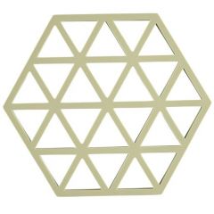 Zone Denmark Σουπλά Για Ζεστά Σκεύη Σιλικόνης 16x14 - Triangles Matcha Green