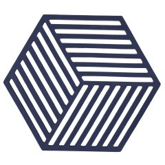 Zone Denmark Σουπλά Για Ζεστά Σκεύη Σιλικόνης 16x14 - Hexagon Midnight