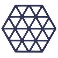 Zone Denmark Σουπλά Για Ζεστά Σκεύη Σιλικόνης 16x14 - Triangles Midnight