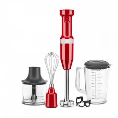 KitchenAid Σετ Ραβδομπλέντερ Χειρός 180W Με Ανοξείδωτες Λεπίδες 41 Εκ. I Red