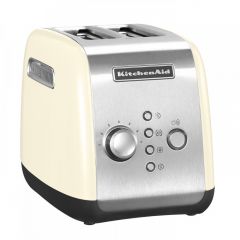 KitchenAid Φρυγανιέρα 2 Θέσεων 1100W Μεταλλική 28,5x18,4x21 Εκ. I Almond Cream