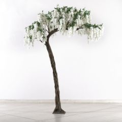Supergreens Τεχνητό Δέντρο Γλυσίνια Λευκή 320 Εκ.