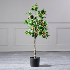Supergreens Τεχνητό Δέντρο Πορτοκαλιά Σε Γλάστρα 120 Εκ.