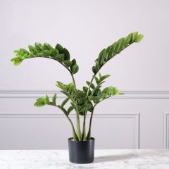 Supergreens Τεχνητό Φυτό Ζάμια Σε Γλάστρα 80 Εκ.