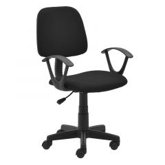 Click Παιδική Καρέκλα Γραφείου Υφασμάτινη Μαύρη 55x55x80/90 Κωδικός: 6-50-592-0027