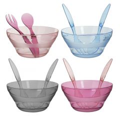 Click Σετ Σαλάτας Πλαστικό 4 Χρώματα 25x13 Κωδικός: 6-60-150-0042