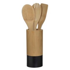 Click Σετ Εργαλεία Κουζίνας Με Βάση Από Bamboo 9x33 Κωδικός: 6-60-508-0078