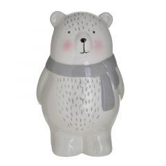 Click Κουμπαράς "Αρκουδάκι" Κεραμικός Λευκός 10x16 Κωδικός: 6-70-508-0068