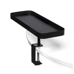 ESPIEL ΠΡΟΕΚΤΑΣΗ ΤΡΑΠΕΖΙΟΥ ΜΕΤΑΛΛΙΚΗ ΜΑΥΡΗ 35,5X12,5X23 ΚΩΔΙΚΟΣ: AST422