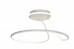 InLight Φωτιστικό Οροφής LED 3CCT Με Εναλλαγή Χρώματος Λευκό Ø50 Εκ. 6074-WH