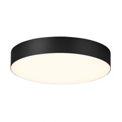Viokef Πλαφονιέρα Led Αλουμινίου Μαύρη Bruce 4235302-Dimmable