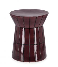 Bizzotto Abbes Ro Bordeaux Coffee Table H45 Ø38x45h