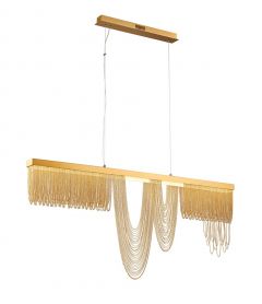 Bizzotto Herent Φωτιστικό Οροφής Ράγα Led Μεταλλικό Μαύρο 120x170 Εκ.