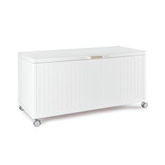 Bizzotto Ocean Μπαούλο Εξωτερικού Χώρου Αλουμινίου Λευκό 141,6x72x70