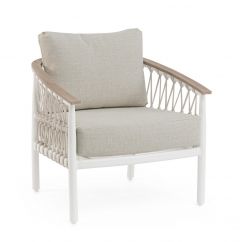 Bizzotto Fenix Vapor Yk15 Armchair W-Cush 75a - 75b - 85h - 46h1 - 62h2 - 70h3