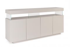 Bizzotto Benedict Μπουφές Mdf/Ξύλινος Λευκός 180x39,5x90