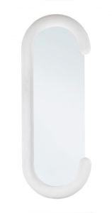 Bizzotto Zerys Καθρέπτης Τοίχου Με Βελούδινο Λευκό Πλαίσιο 60x160 Εκ.