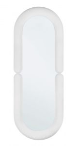 Bizzotto Zerys Καθρέπτης Τοίχου Με Βελούδινο Λευκό Πλαίσιο 60x160 Εκ.