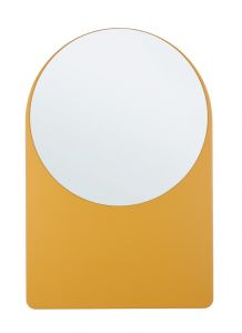 Bizzotto Thalen Καθρέπτης Τοίχου Pu Ώχρα 60x90 Εκ.