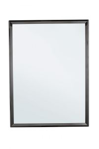 Bizzotto Lyrian Καθρέπτης Τοίχου Ανοξείδωτος Ανθρακί 60x80 Εκ.