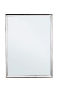 Bizzotto Lyrian Καθρέπτης Τοίχου Ανοξείδωτος Ασημί 60x80 Εκ.