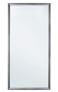 Bizzotto Lyrian Καθρέπτης Τοίχου Ανοξείδωτος Ανθρακί 60x120 Εκ.