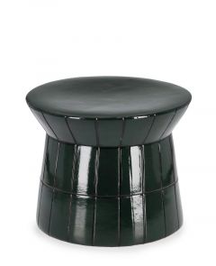 Bizzotto Abbes Τραπέζι Σαλονιού Τερακότα Κυπαρισσί Ø37,5x30