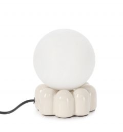 Bizzotto Glym Ro Ivory Table Lamp H16 Ø12x16h